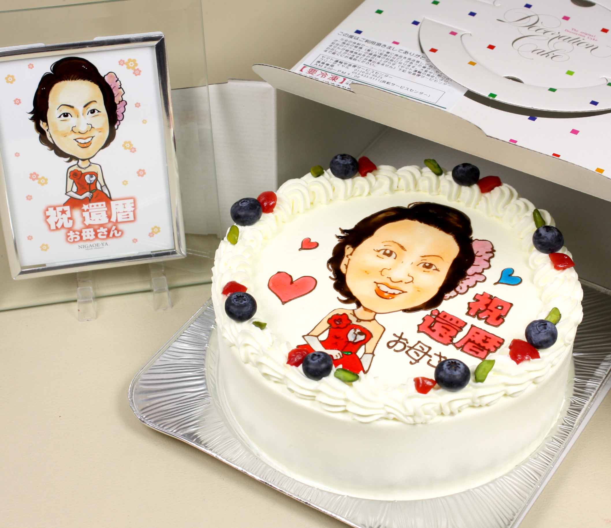 似顔絵ケーキって人気がありますが お作りするのは難しいんです デコレーションケーキｃｏｍ 公式ブログ